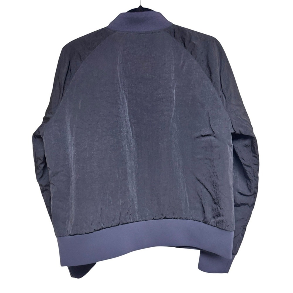 Lululemon Non-Stop Bomber Jacket Reversible Black Women's‎ Size 12 - Picture 2 of 15
